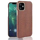 Lux-Case Croco iPhone 11 Pro Max case Brown Brun