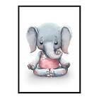 Gallerix Poster Yoga Elephant 4169-70x100