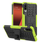 Lux-Case Galaxy A70 tyre hybrid case Green Grön