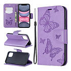 Lux-Case Butterfly iPhone 11 fodral Lila