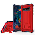 Lux-Case Galaxy S10 Plus durable hybrid case Red / Blue Flerfärgad