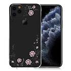 Lux-Case Kavaro iPhone 11 Pro Flora Crystal Case Black Svart