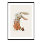 Gallerix Poster Hare With A Ball 4166-21x30