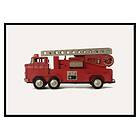 Gallerix Poster Fire Truck 3181-30x40