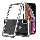 Lux-Case LEEU DESIGN iPhone Xs Max electroplated case Silver Silver/Grå