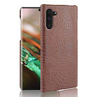 Lux-Case Croco Galaxy Note 10 case Brown Brun