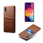 Lux-Case Galaxy A50 leather coated case Brown Brun