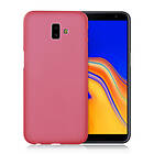 Lux-Case Galaxy J6 Plus (2018) Dubbelsidigt Matt Fodral Röd