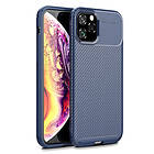 Lux-Case Carbon Shield iPhone 11 Pro case Blue Blå