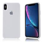 Lux-Case iPhone XS silky solid silicone case White Vit