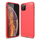 Lux-Case Carbon Flex iPhone 11 Pro Max case Red Röd