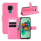 Lux-Case Classic Mate 30 Lite flip fodral Rose Rosa