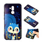 Lux-Case Mate 20 Lite 3D pattern case Blue Squirrel Blå