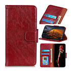 Lux-Case 1 Plus nappa split leather case Red Röd