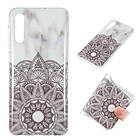 Lux-Case Marble Galaxy A50 case Grey Tribal Silver/Grå