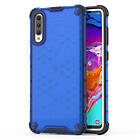 Lux-Case Bofink Honeycomb Galaxy A70 case Blue Blå