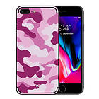 Lux-Case NXE iPhone 7 Plus,8 Plus Skal med ett unikt camouflage motiv Rosa