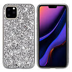 Lux-Case Glitter iPhone 11 Pro Max skal Silver Silver/Grå