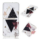 Lux-Case Galaxy A70 marble pattern gel case Style D Flerfärgad