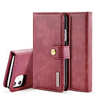 Lux-Case DG.MING iPhone 11 2-in-1 Wallet Fodral vinröd Röd