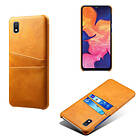 Lux-Case Dual Card Galaxy A10e skal Orange