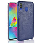 Lux-Case Croco Galaxy M20 skal Blå