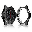 Lux-Case Gear S3 Frontier / Classic Galaxy Watch (46mm) electroplating case Black Svart