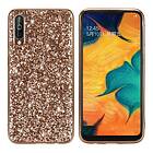 Lux-Case Glitter Galaxy A50 skal Guld