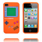 Lux-Case Game Boy (Oranssi) iPhone 4S Silikonskal Orange