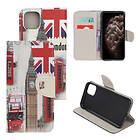 Lux-Case Wonderland iPhone 11 Pro fodral London Element Silver/Grå