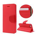 Lux-Case Galaxy J5 Prime Case with Card Holder (Red) Röd