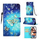 Lux-Case Galaxy A70 pattern leather case Butterfly Pattern Flerfärgad