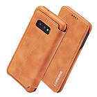 Lux-Case LC.IMEEKE Galaxy S10e retro case Brown Brun