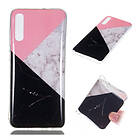 Lux-Case Galaxy A70 simple marble pattern case Style D Flerfärgad