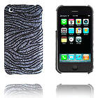 Lux-Case Elements (Silver Black) iPhone 3GS Skal Flerfärgad