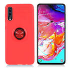 Lux-Case Galaxy A70 finger ring case Red Röd