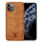Lux-Case Knight Santa Barbara Polo & Racquet Club iPhone 11 Pro Brown Brun