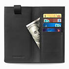 Lux-Case QIALINO iPhone Xr cowhide leather flip case Black Svart