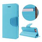 Lux-Case Galaxy On7 Case with Card Holder (Blue) Blå