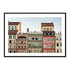 Gallerix Poster Town Houses In Warsaw 3955-21x30G