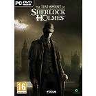 The New Adventures of Sherlock Holmes: The Testament of Sherlock (PC)