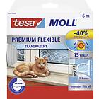 Tesa Silikontätningslist Premium Flexible 1-7mm transparent 6m x 9mm