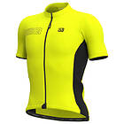 Alé Cycling Herr enfärgad block kortärmad tröja, Fluo gul, 3XL