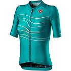 Castelli Aero Pro W Jersey T-shirt, turkos grön, XL dam