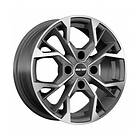 GMP Matisse anthracite matt diamond 7,0x17 4/108,00 ET30 B65.1
