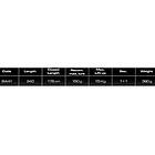 Cinnetic Rayforce Xbr Tuna Popping Rod Svart 2,40 m / 120g