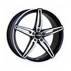 Carmani 15 Oskar OR.D. black polish 7.0x17 5/112.00 ET42 CB66.6