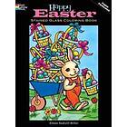 Coloring Book Happy Easter Stained Glass
