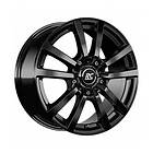 Brock RC25T Shiny Black 6.5x16 5/160.00 ET60 B65.1