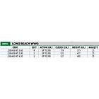 Lineaeffe Long Beach Wwg Telescopic Surfcasting Rod Vit 3,90 m / 200g